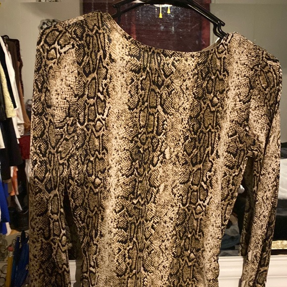 Animal print dress - Picture 1 of 2
